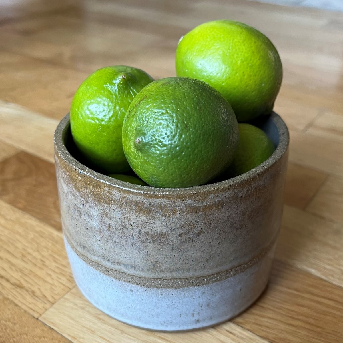 toasted silver-lining vase